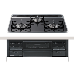 グリル付きガスコンロ(1LDK)